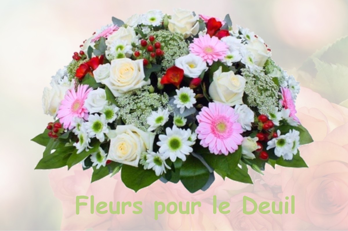 fleurs deuil SAUGEOT